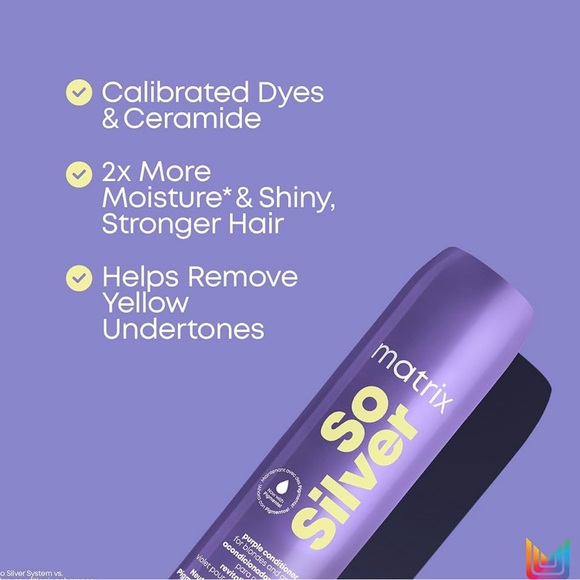 Matrix So Silver set. Shampoo Conditioner 10.1 Fl oz ALL IN ONE leave in 6.8floz - Picture 4 of 7